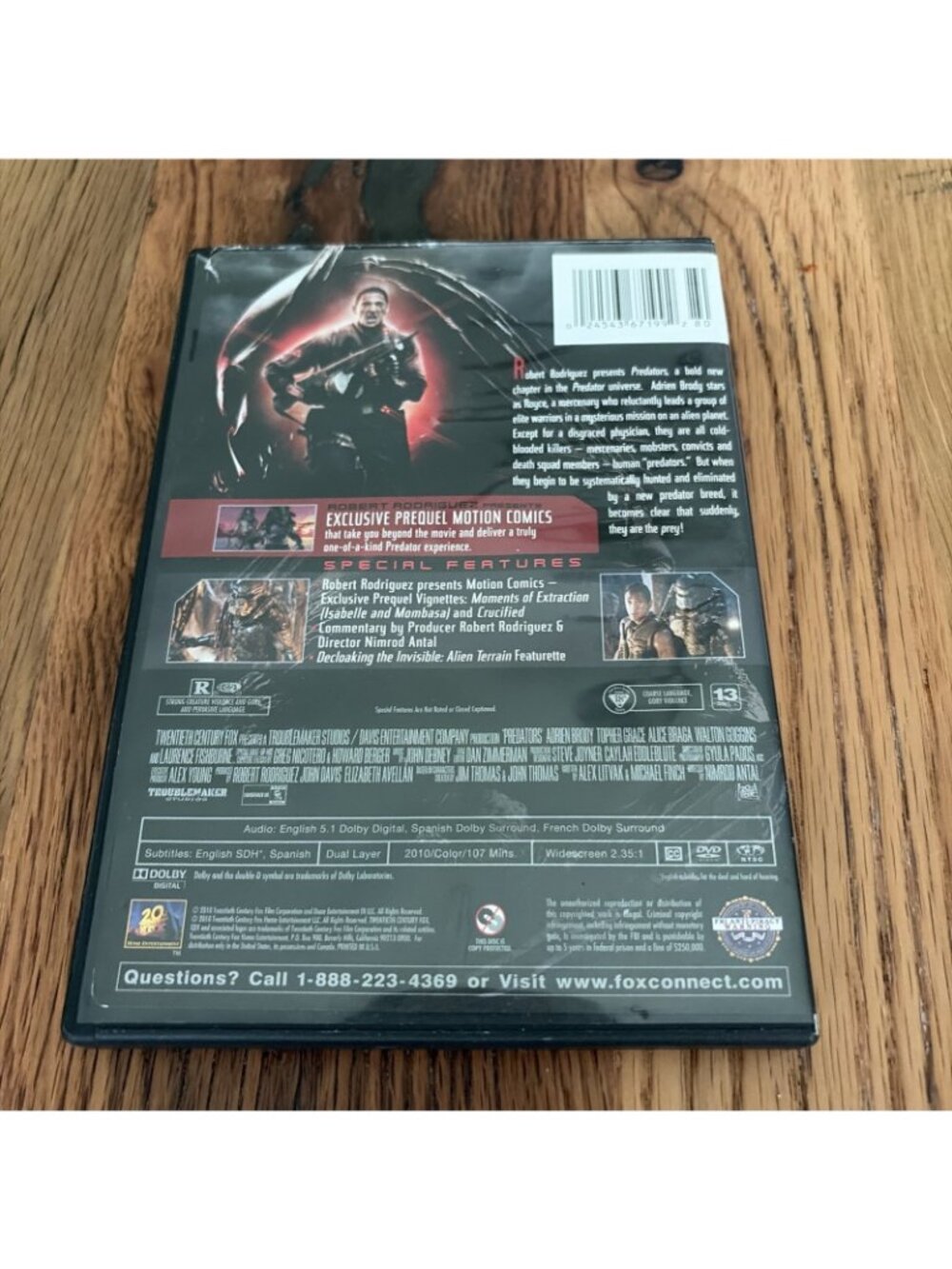 Predators (DVD, 2010) Tested Working - Picture 4 of 4